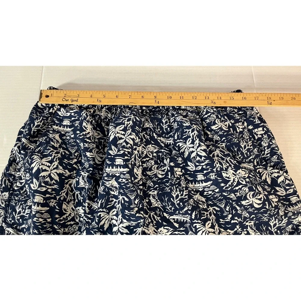 Columbia Swim Trunks Men's XL Blue‎ Tropical PFG Mesh Lined Shorts
